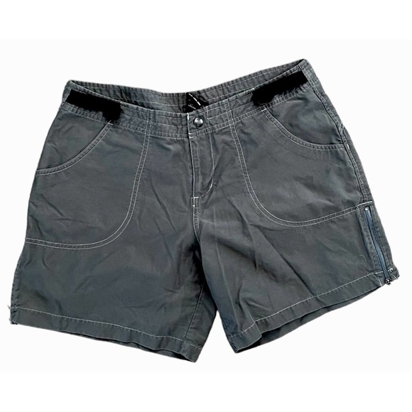 Kuhl Pants - Kuhl Gray Outdoor Hiking Shorts Womens Size Medium Activewear Zip Pockets‎